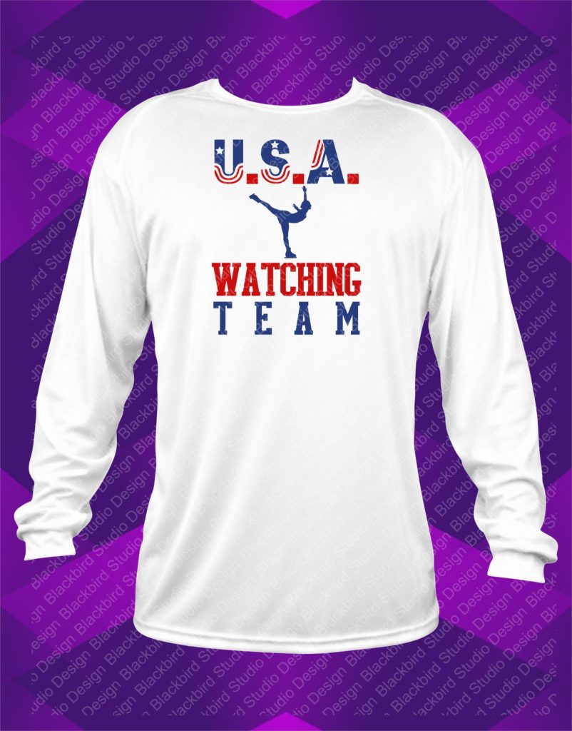 Figure Skating Watching Team T-Shirt